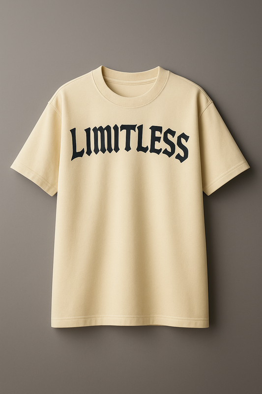 LIMITLESS OVERSIZED PREMIUM TEE SHIRT