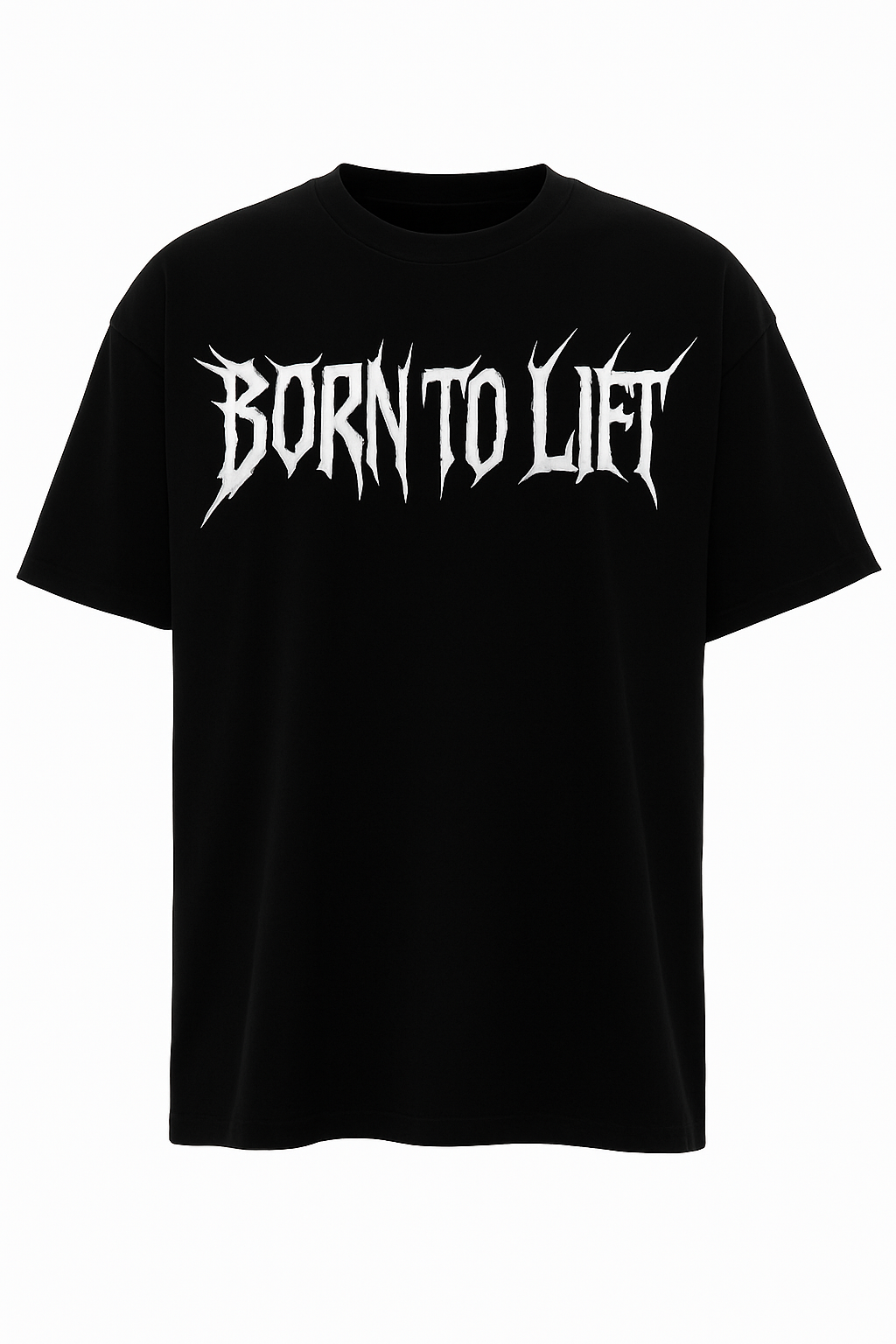 BORN TO LIFT OVERSIZED PREMIUM TEE SHIRT