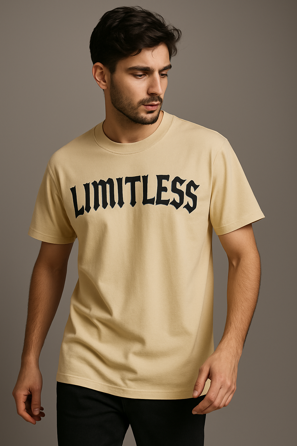 LIMITLESS OVERSIZED PREMIUM TEE SHIRT