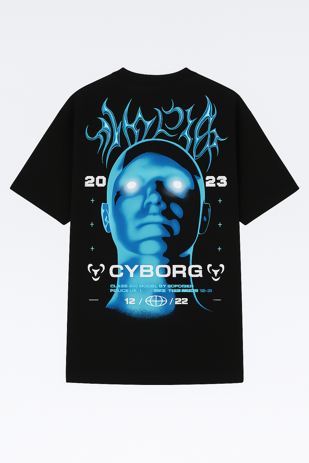 CYBORG OVERSIZED PREMIUM TEE SHIRT